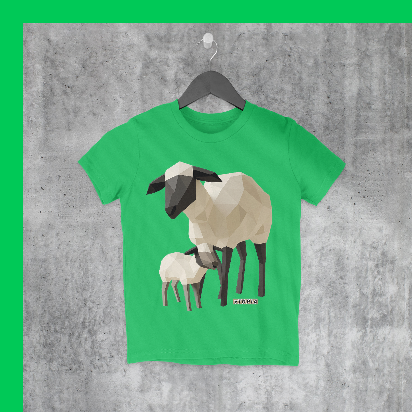 Isometric Suffolk Sheep Child T (Limited Edition)
