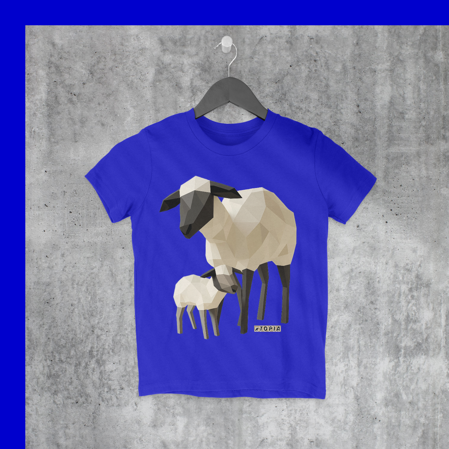 Isometric Suffolk Sheep Child T (Limited Edition)