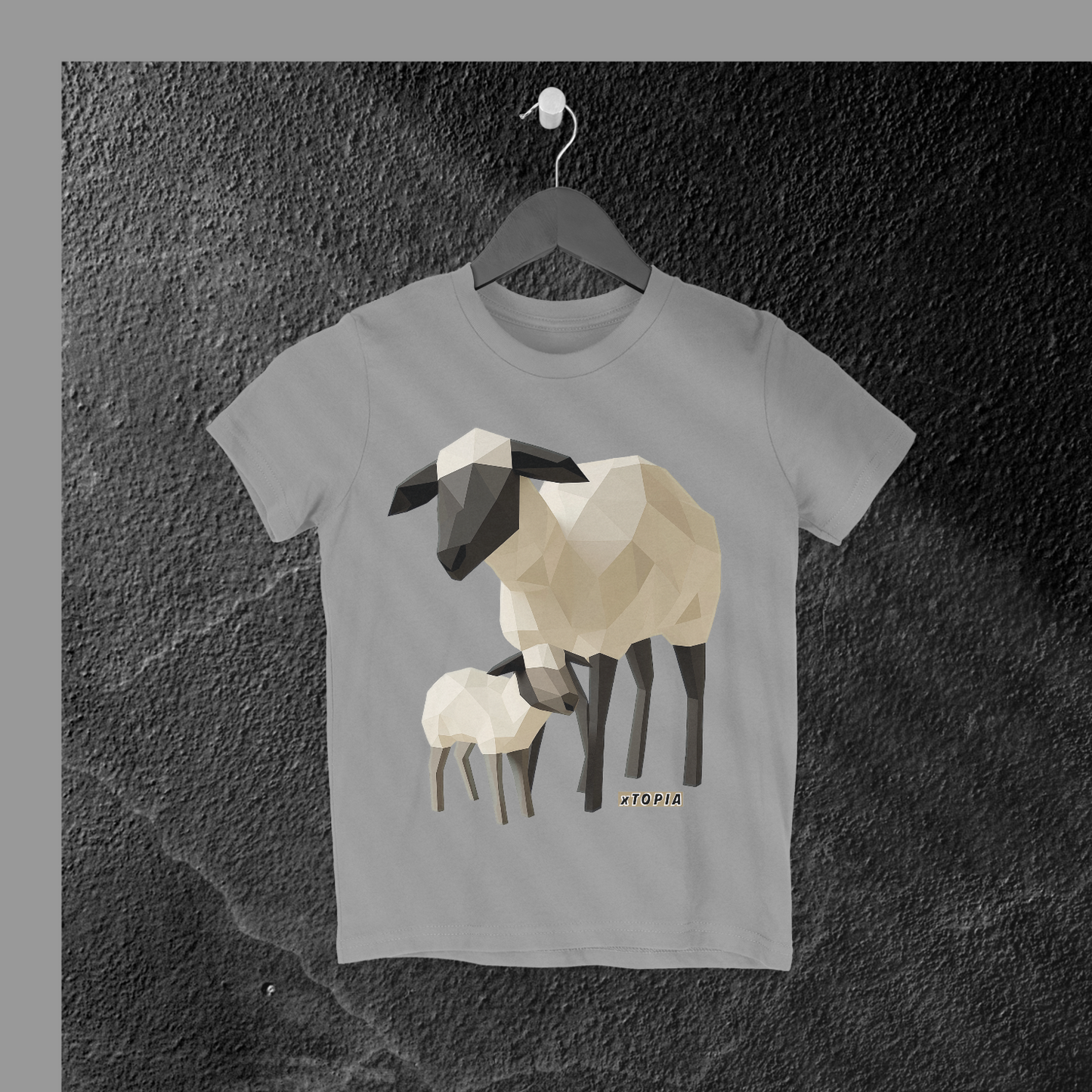 Isometric Suffolk Sheep Child T (Limited Edition)
