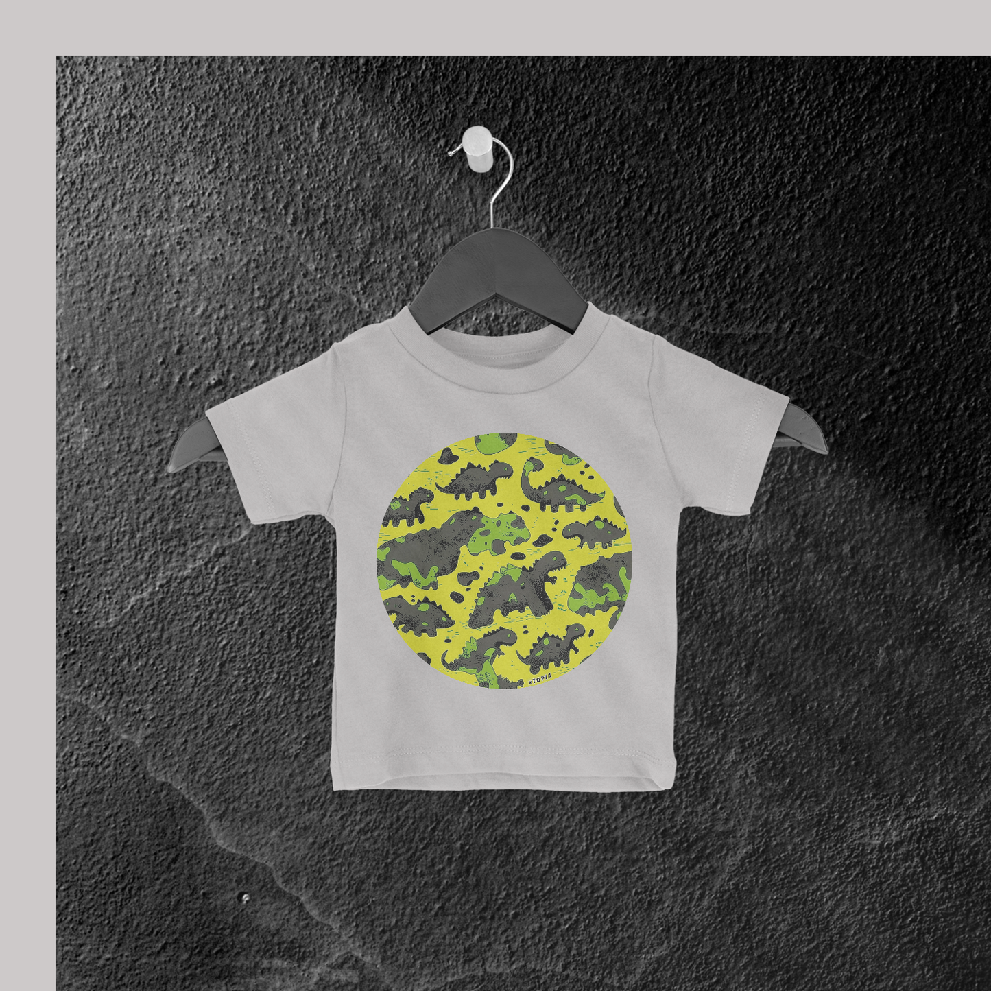 Camo-dinosaur Toddler T