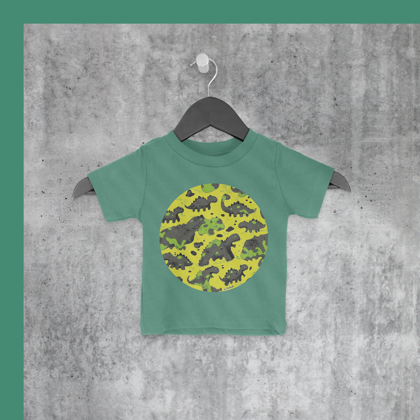 Camo-dinosaur Toddler T