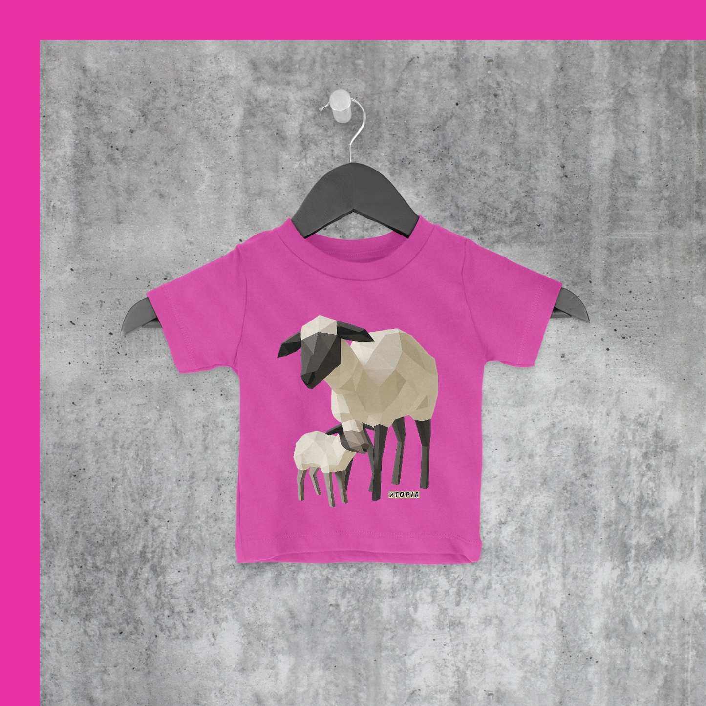 Isometric Suffolk Sheep Toddler T (Limited Edition)