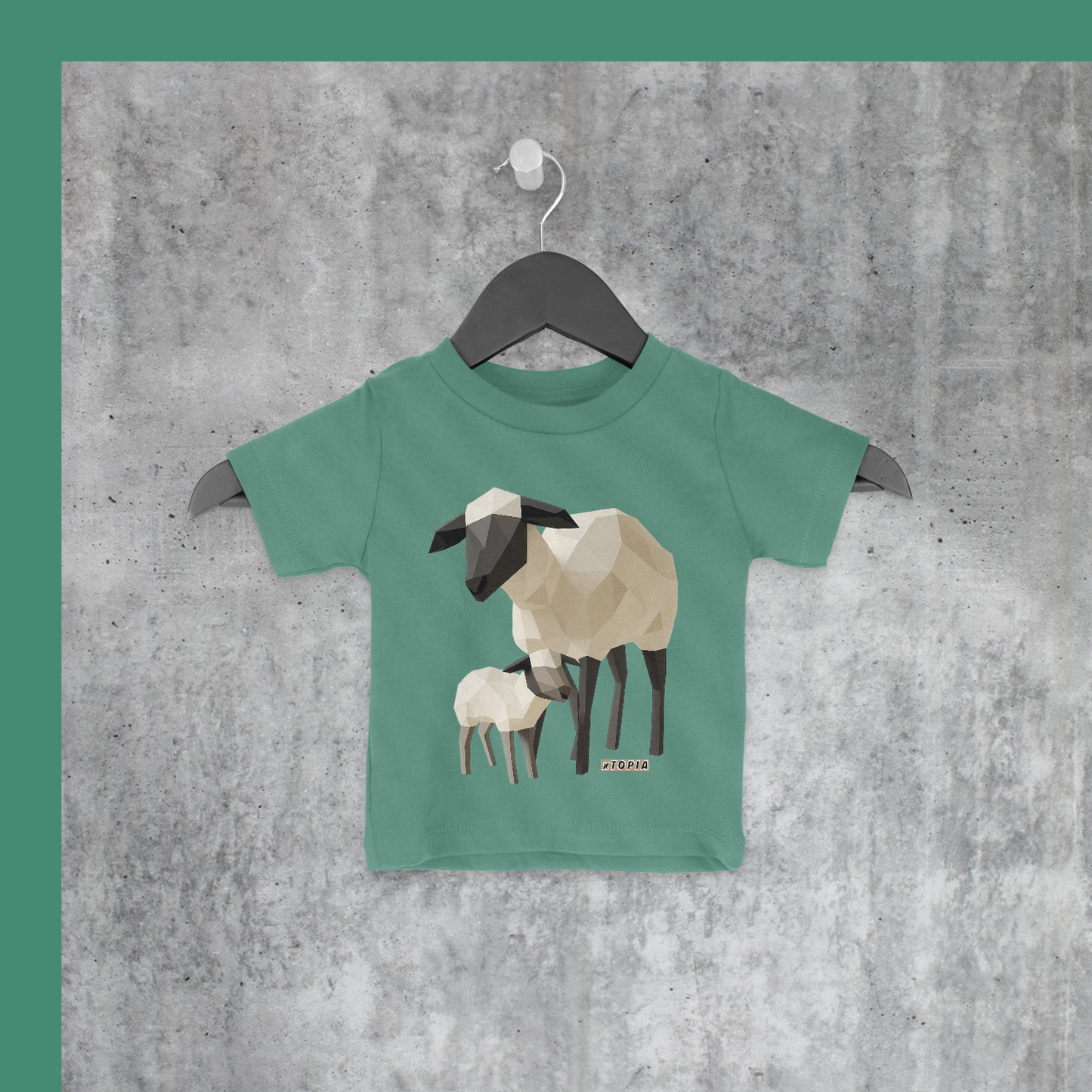 Isometric Suffolk Sheep Toddler T (Limited Edition)