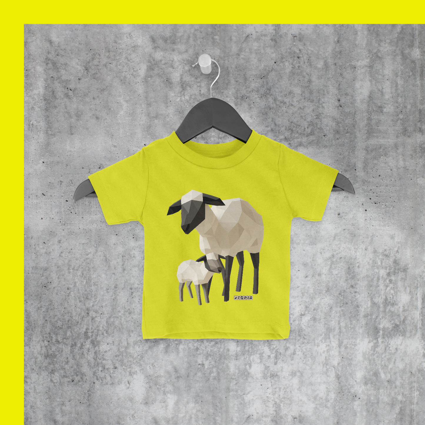 Isometric Suffolk Sheep Toddler T (Limited Edition)