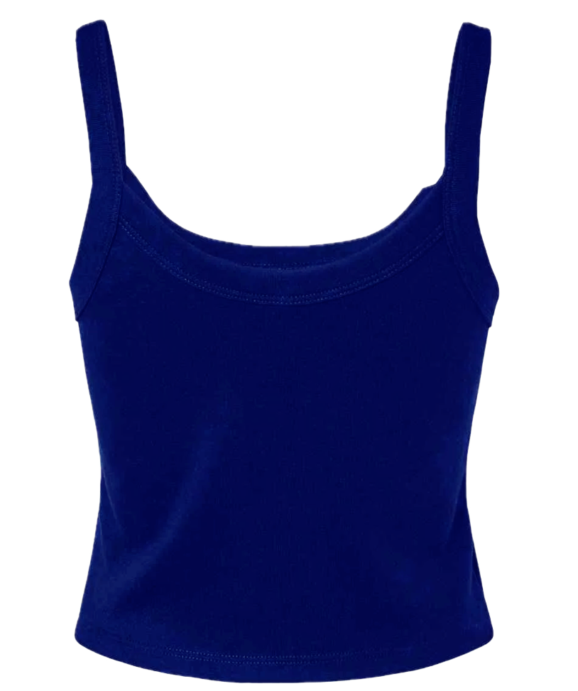 Chalfest '26: Unified Pastels - Women's micro rib spaghetti strap tank
