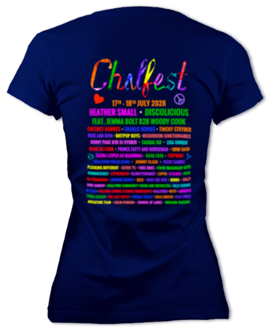 Chalfest '26: Unified Carnival - Women's Fitted V-neck T-shirt