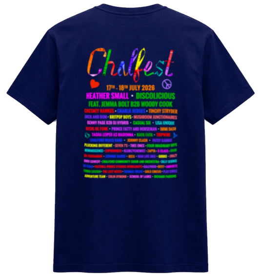 Chalfest '26: Unified Carnival - Oversized Unisex T-shirt