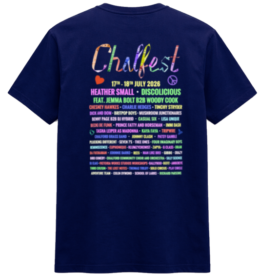Chalfest '26: Unified Pastels - Oversized Unisex T-shirt