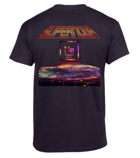 Supernova on Black Unisex Adults T-shirt