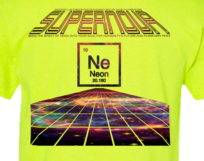 Supernova: The Neon One Unisex Adults T-shirt