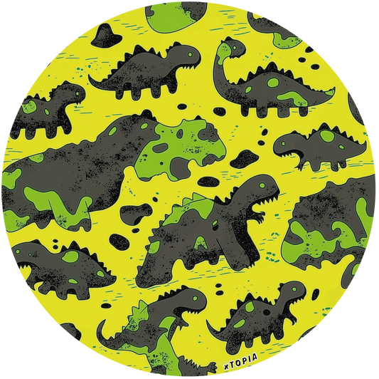 Camo-dinosaur Toddler T