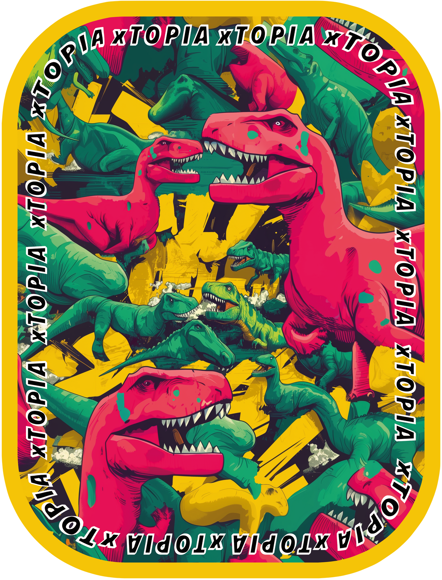 Dino-Camouflage Youth T