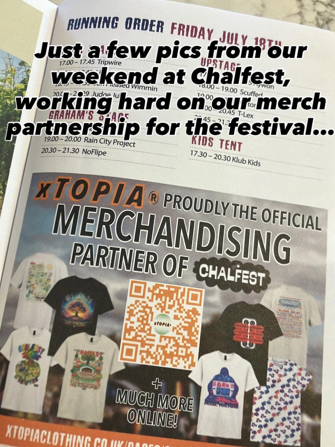 Our music festival debut!