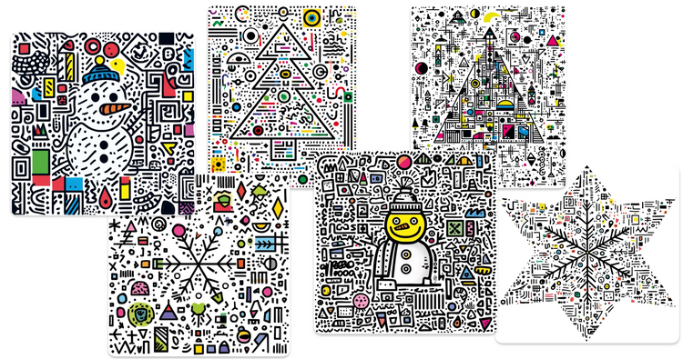 Christmas Doodle Land