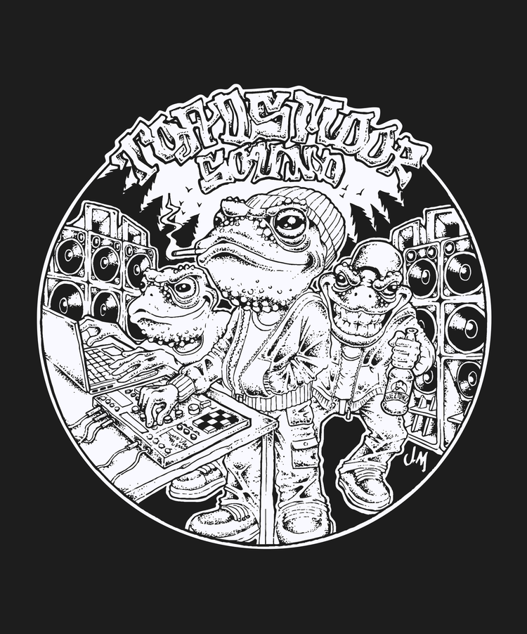 Toadsmoor Sound Black T-shirts