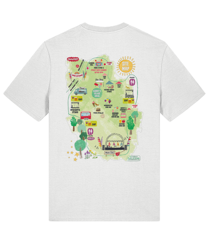 Chalfest '26: Classic Map - Organic Unisex T-shirt