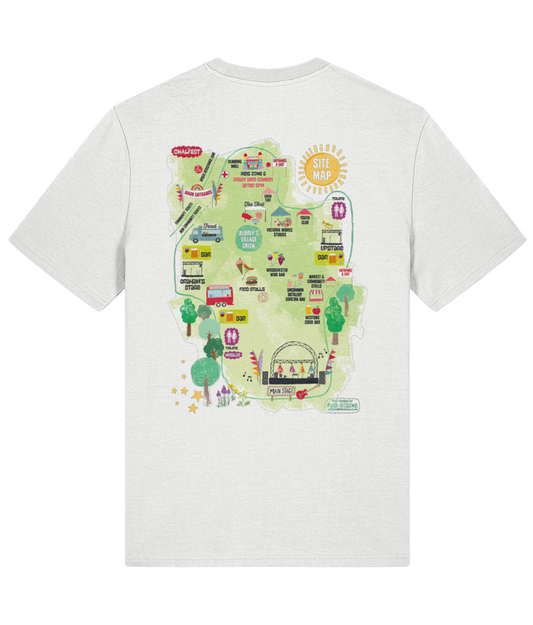 Chalfest '26: Classic Map - Organic Unisex T-shirt