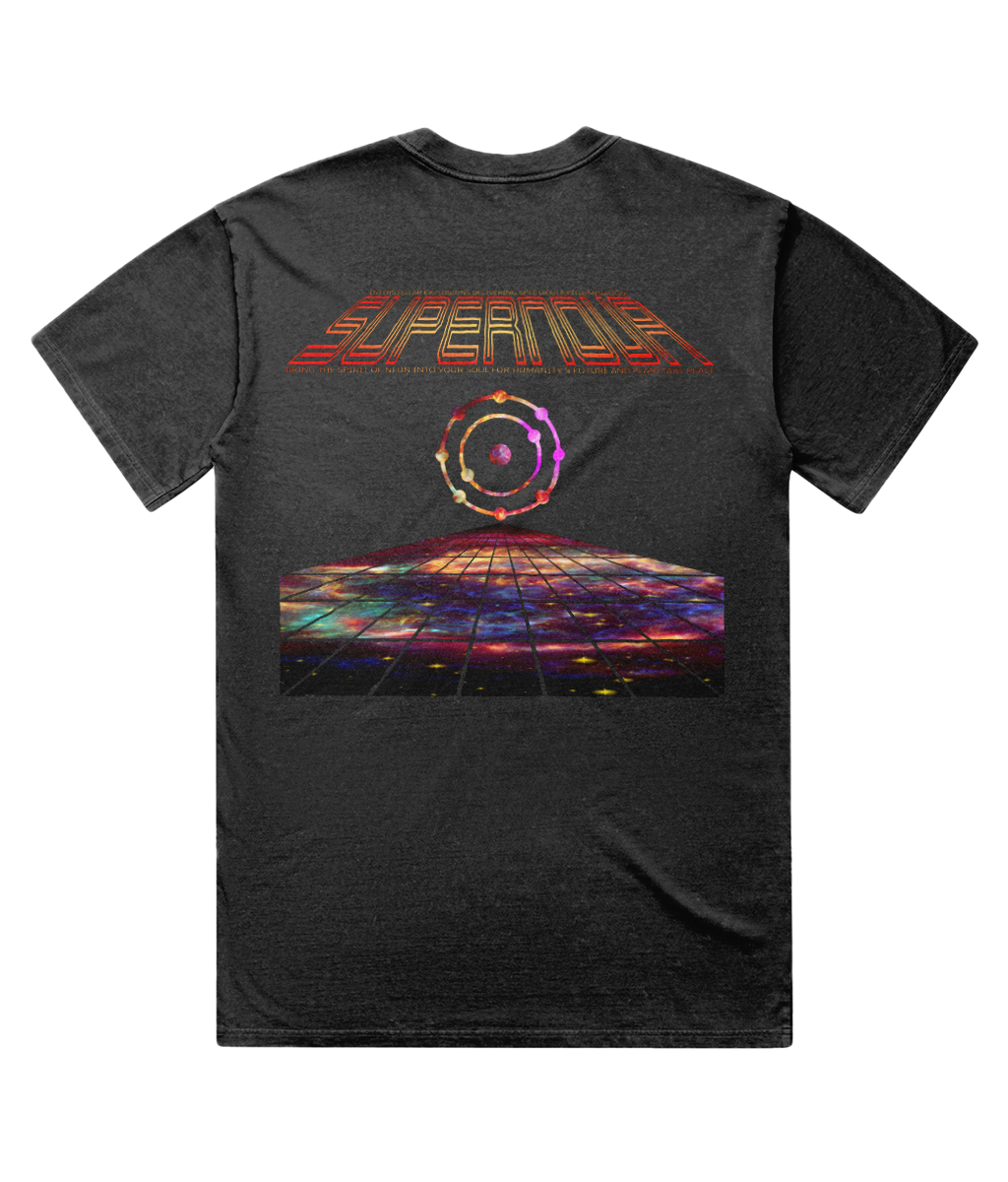 Supernova Acid-Washed Oversize Lux T-shirt