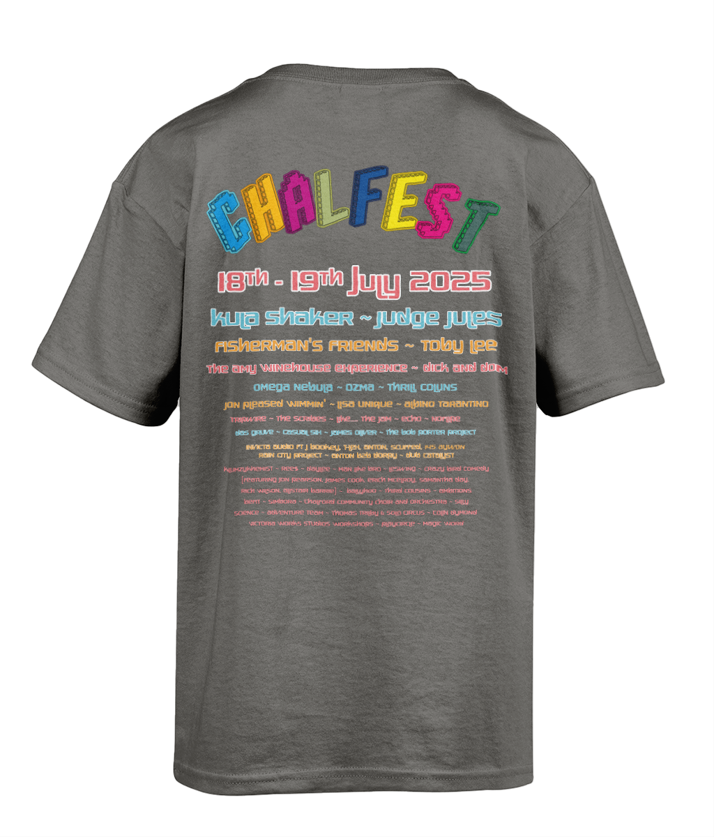 Chalfest: My World Line-up 2025 Adults T-shirt
