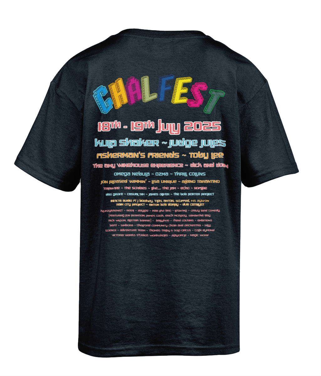 Chalfest: My World Line-up 2025 Adults T-shirt