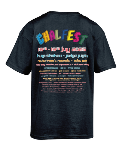 Chalfest: My World Line-up 2025 Adults T-shirt