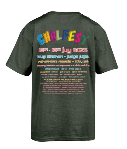 Chalfest: My World Line-up 2025 Adults T-shirt