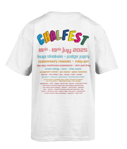 Chalfest: My World Line-up 2025 Adults T-shirt