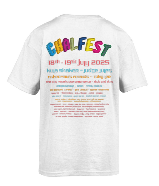 Chalfest: The Sign Line-up 2025 Adults T-shirt