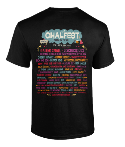 Chalfest '26: Classic Line-up - Unisex T-shirt