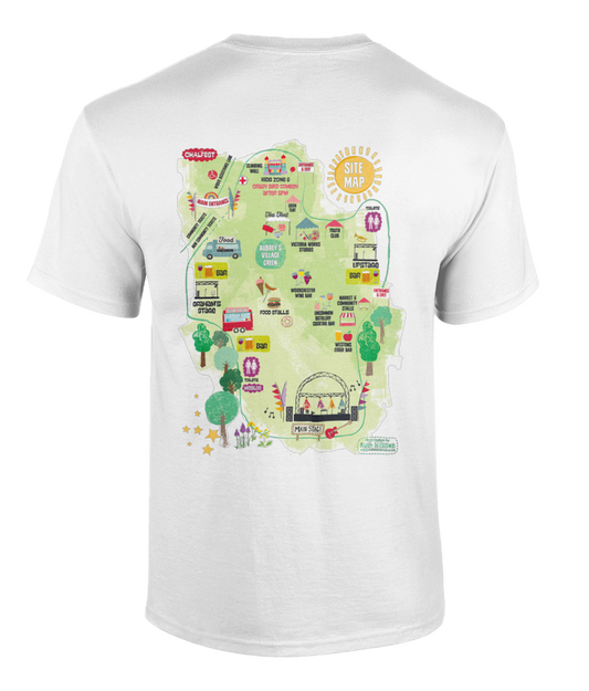 Chalfest '26: Classic Map - Unisex T-shirt