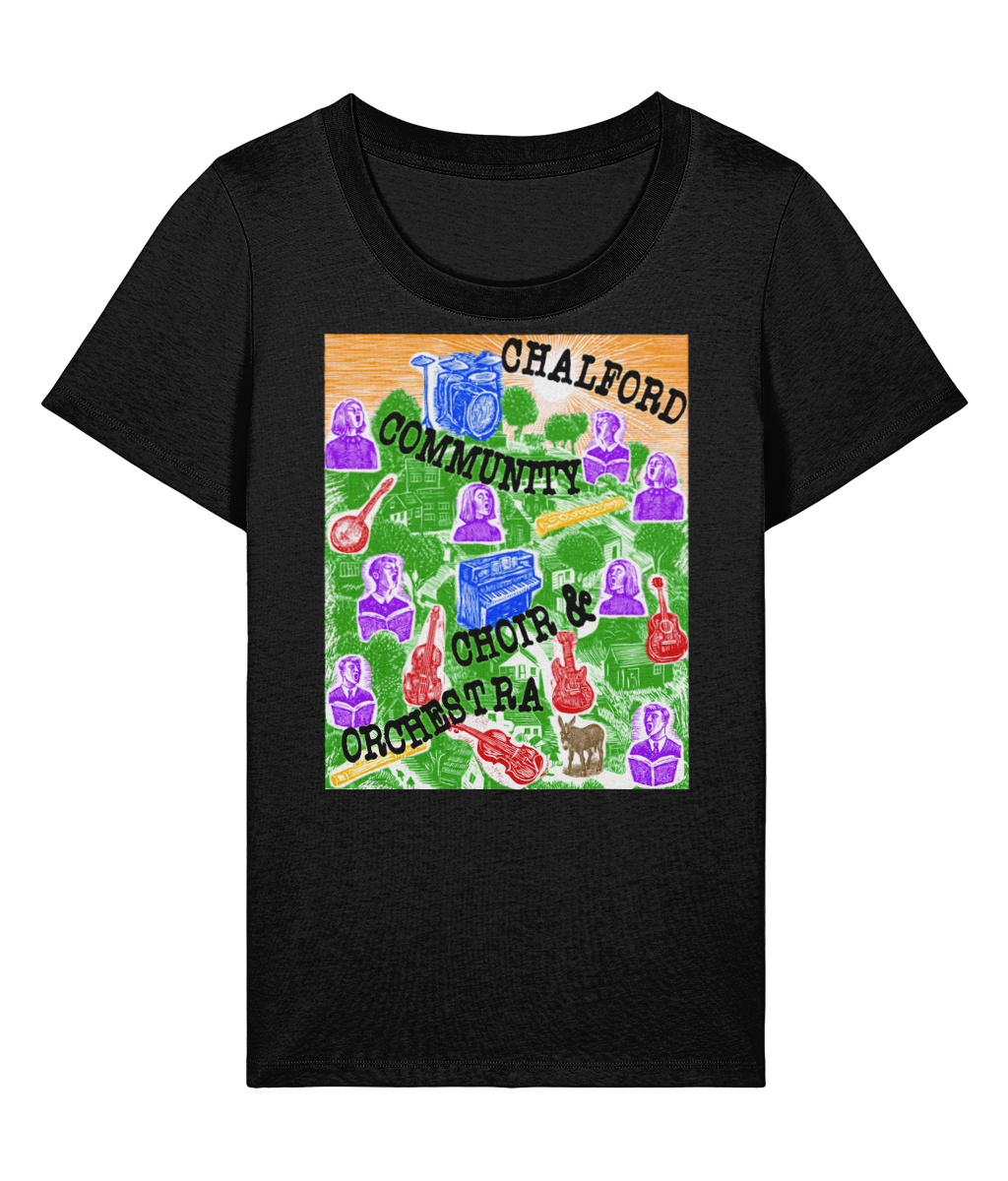 CCCO Ladies fitted scoop-neck T-shirt