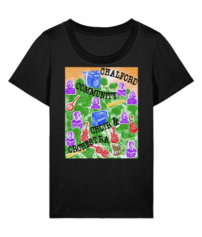 CCCO Ladies fitted scoop-neck T-shirt