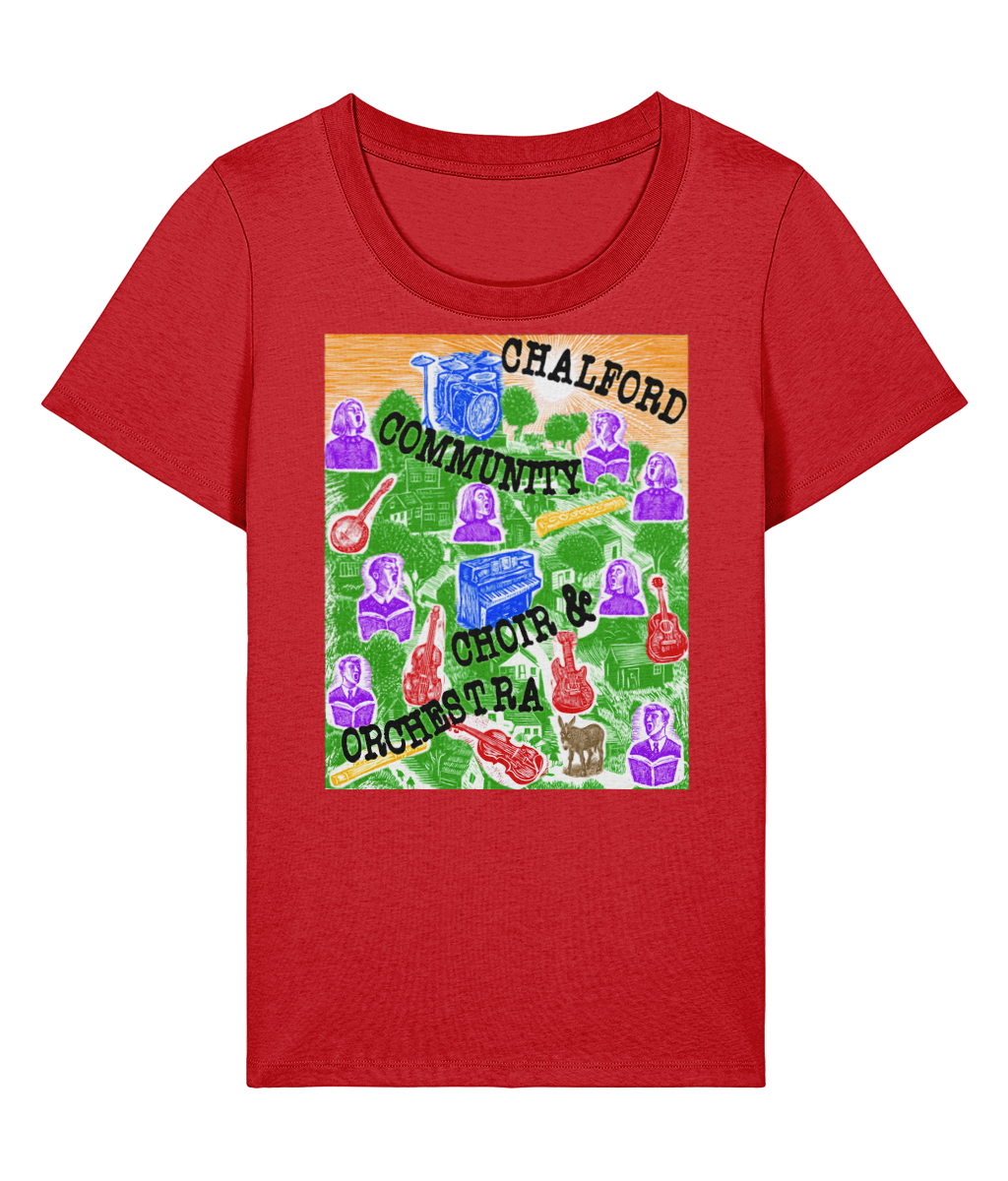 CCCO Ladies fitted scoop-neck T-shirt