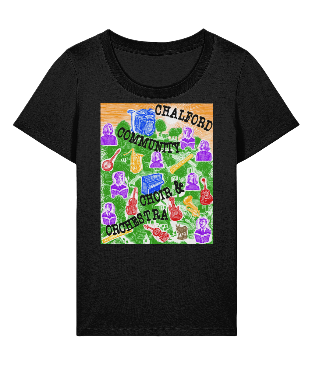 CCCO Ladies fitted scoop-neck T-shirt