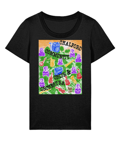 CCCO Ladies fitted scoop-neck T-shirt