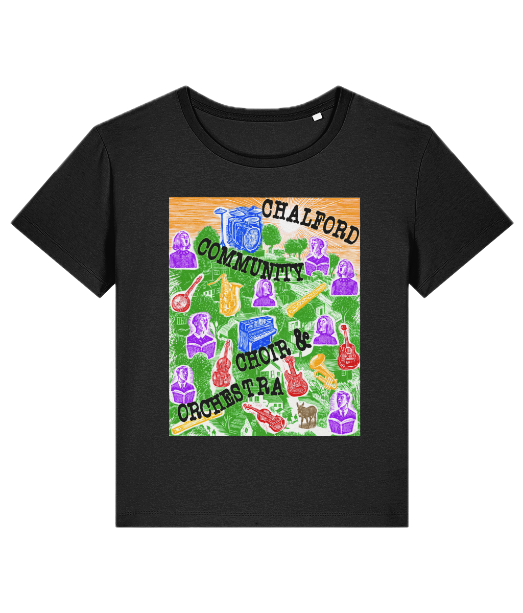 CCCO Ladies relaxed scoop-neck T-shirt