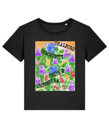 CCCO Ladies relaxed scoop-neck T-shirt