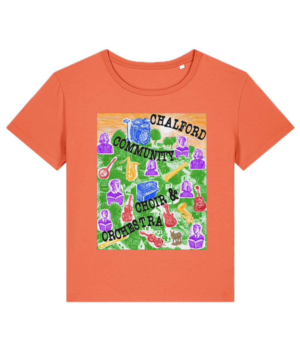 CCCO Ladies relaxed scoop-neck T-shirt