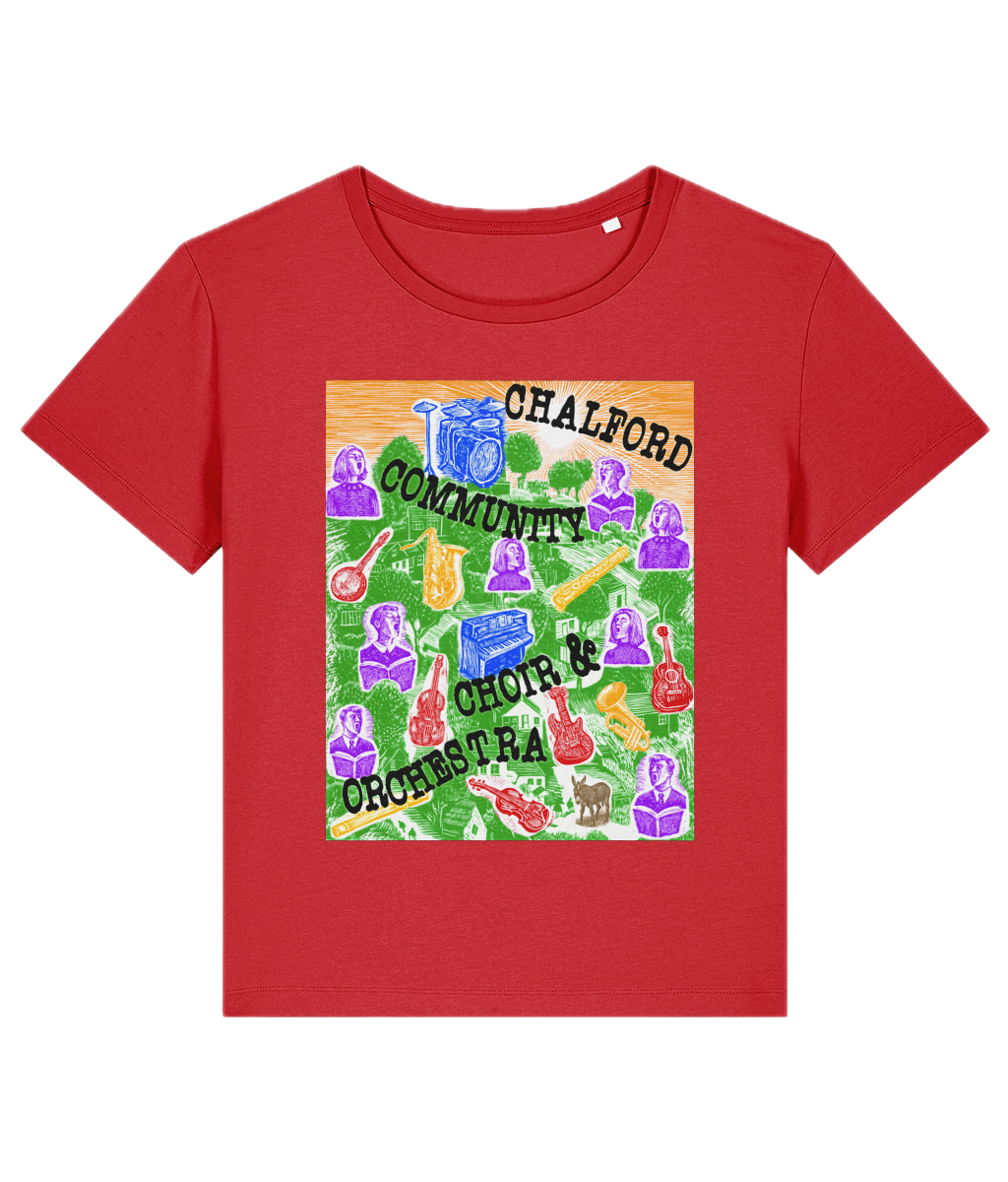 CCCO Ladies relaxed scoop-neck T-shirt