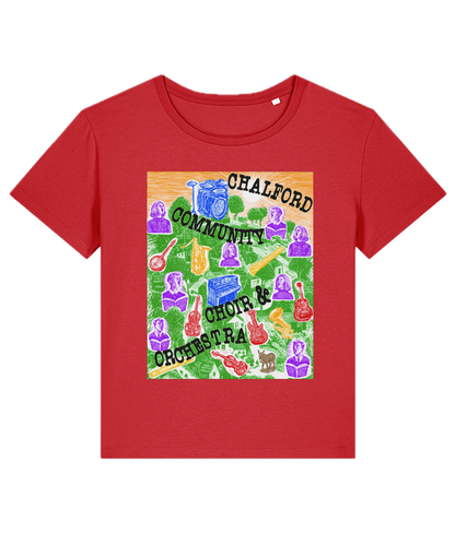 CCCO Ladies relaxed scoop-neck T-shirt