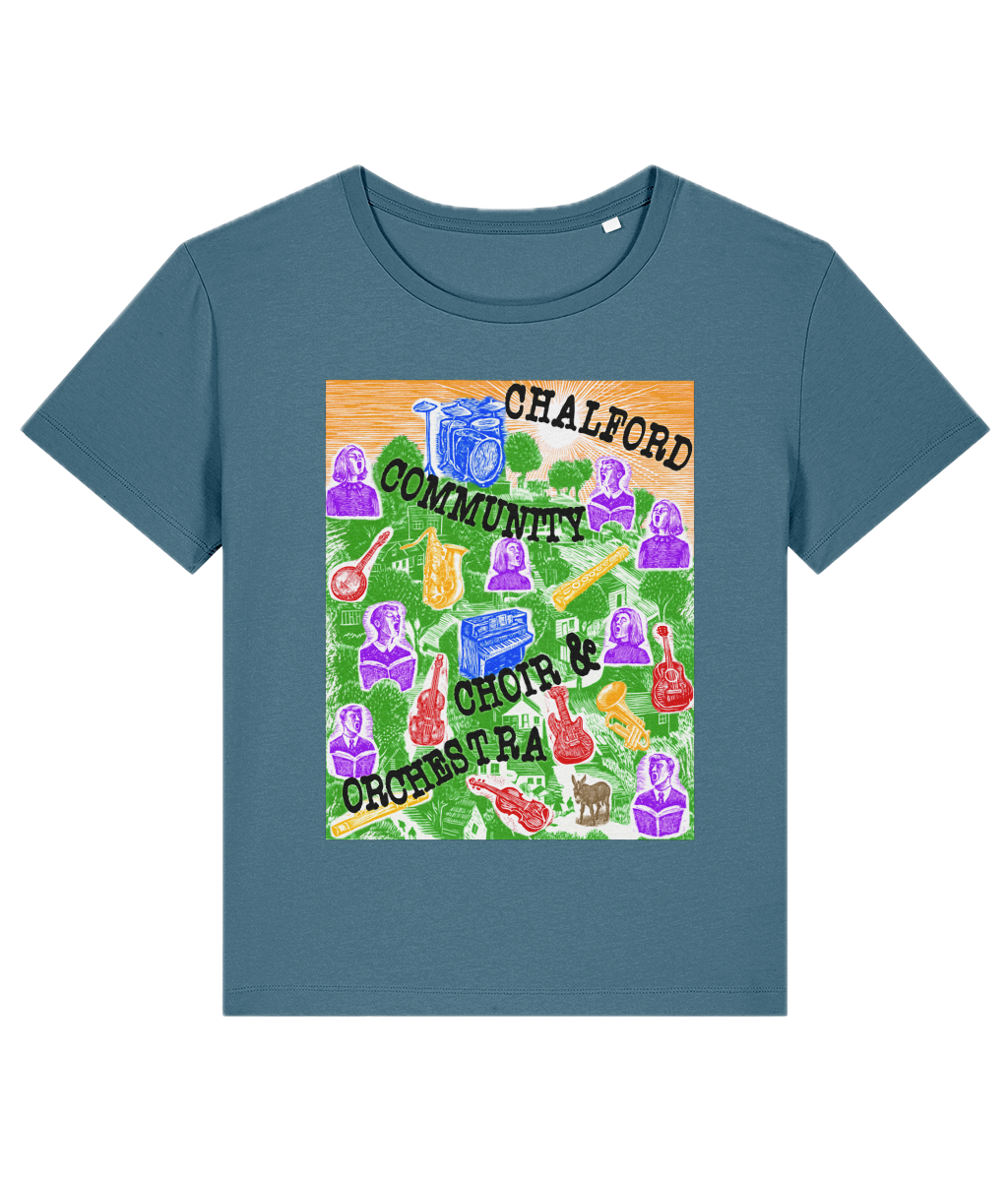 CCCO Ladies relaxed scoop-neck T-shirt