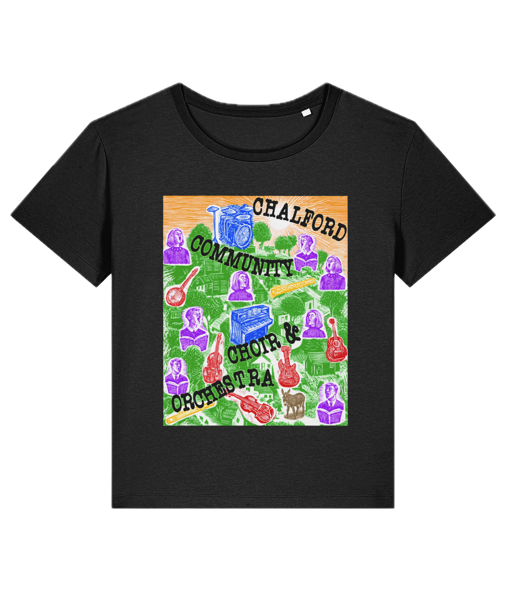 CCCO Ladies relaxed scoop-neck T-shirt