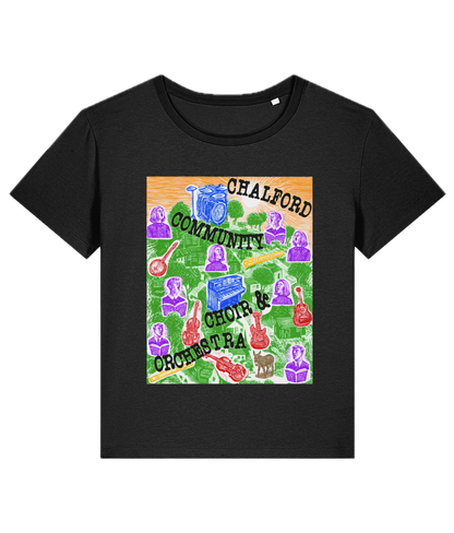 CCCO Ladies relaxed scoop-neck T-shirt