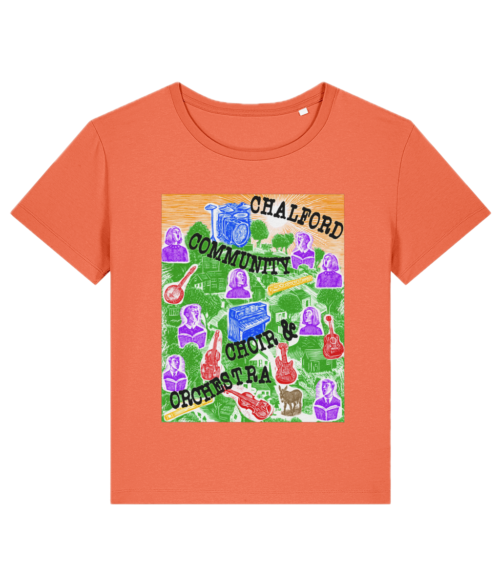 CCCO Ladies relaxed scoop-neck T-shirt