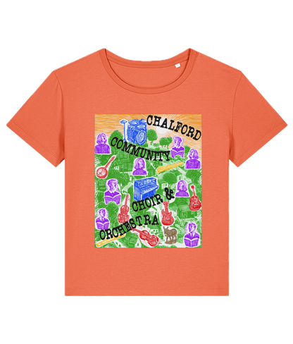 CCCO Ladies relaxed scoop-neck T-shirt