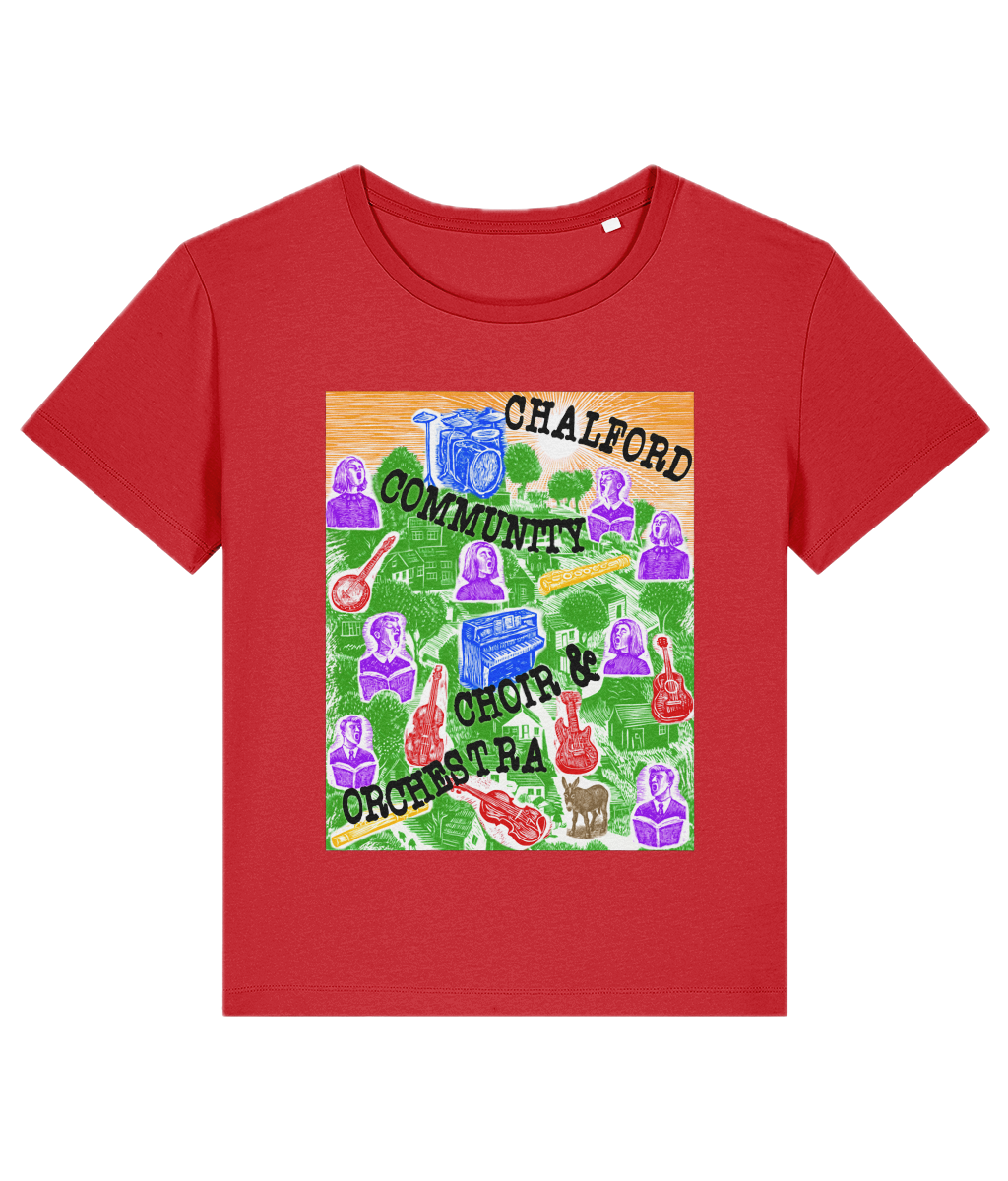 CCCO Ladies relaxed scoop-neck T-shirt