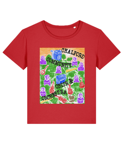 CCCO Ladies relaxed scoop-neck T-shirt