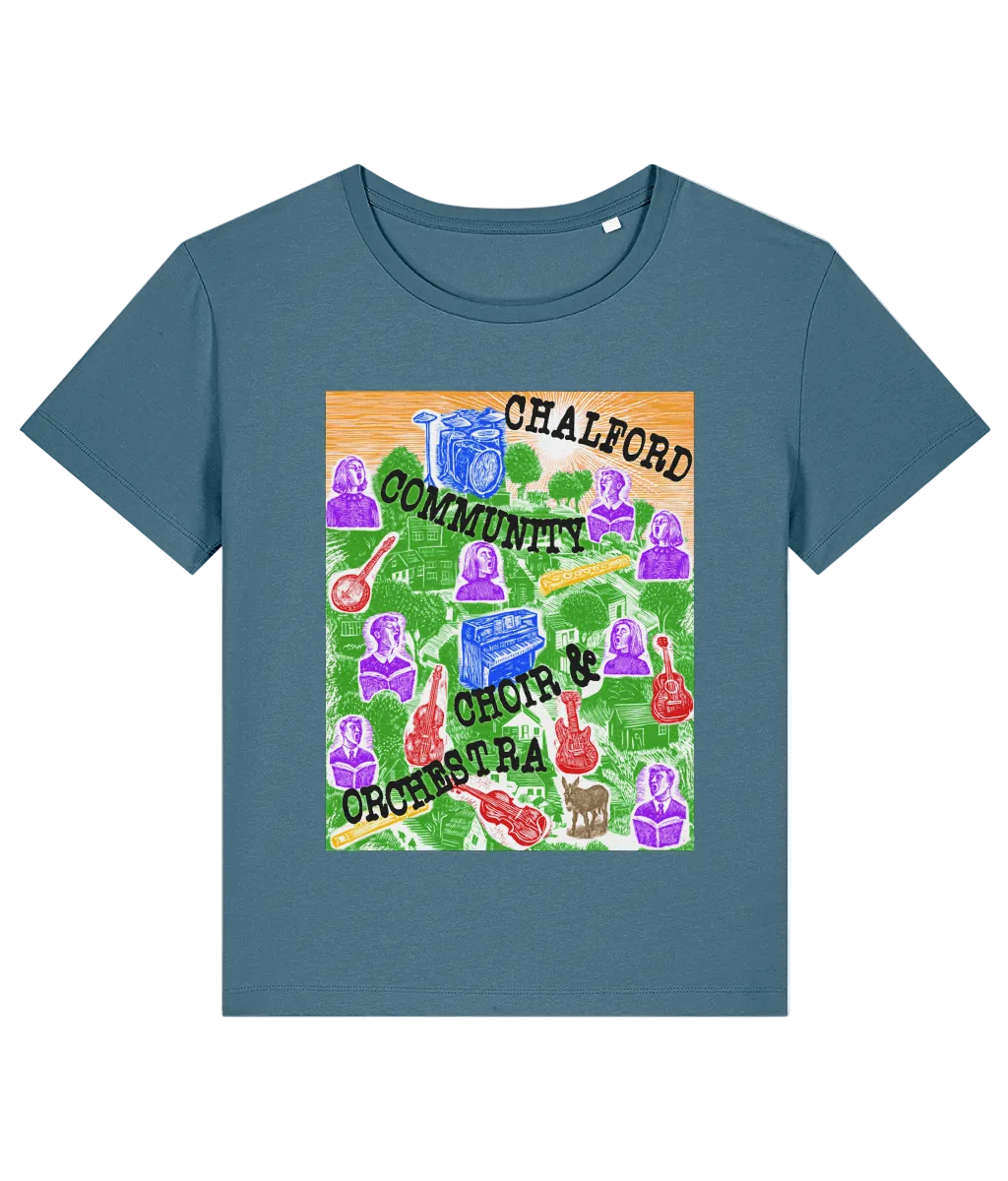 CCCO Ladies relaxed scoop-neck T-shirt