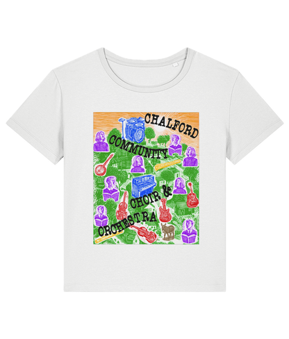 CCCO Ladies relaxed scoop-neck T-shirt