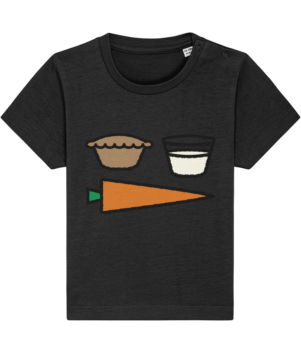 Christmas Shapes: Conical - Baby-Toddler T-shirt